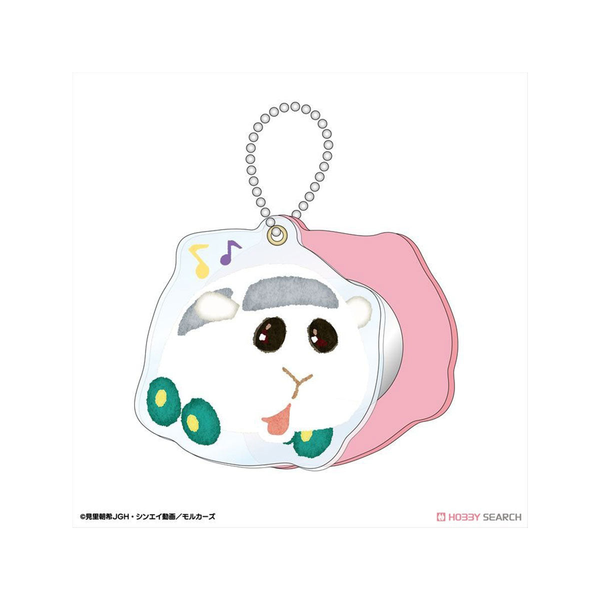 Pui Pui 天竺鼠車車 鏡面珠鍊吊飾 生活家品 Microworks Online Store