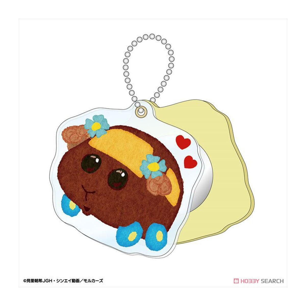 Pui Pui 天竺鼠車車 鏡面珠鍊吊飾 生活家品 Microworks Online Store