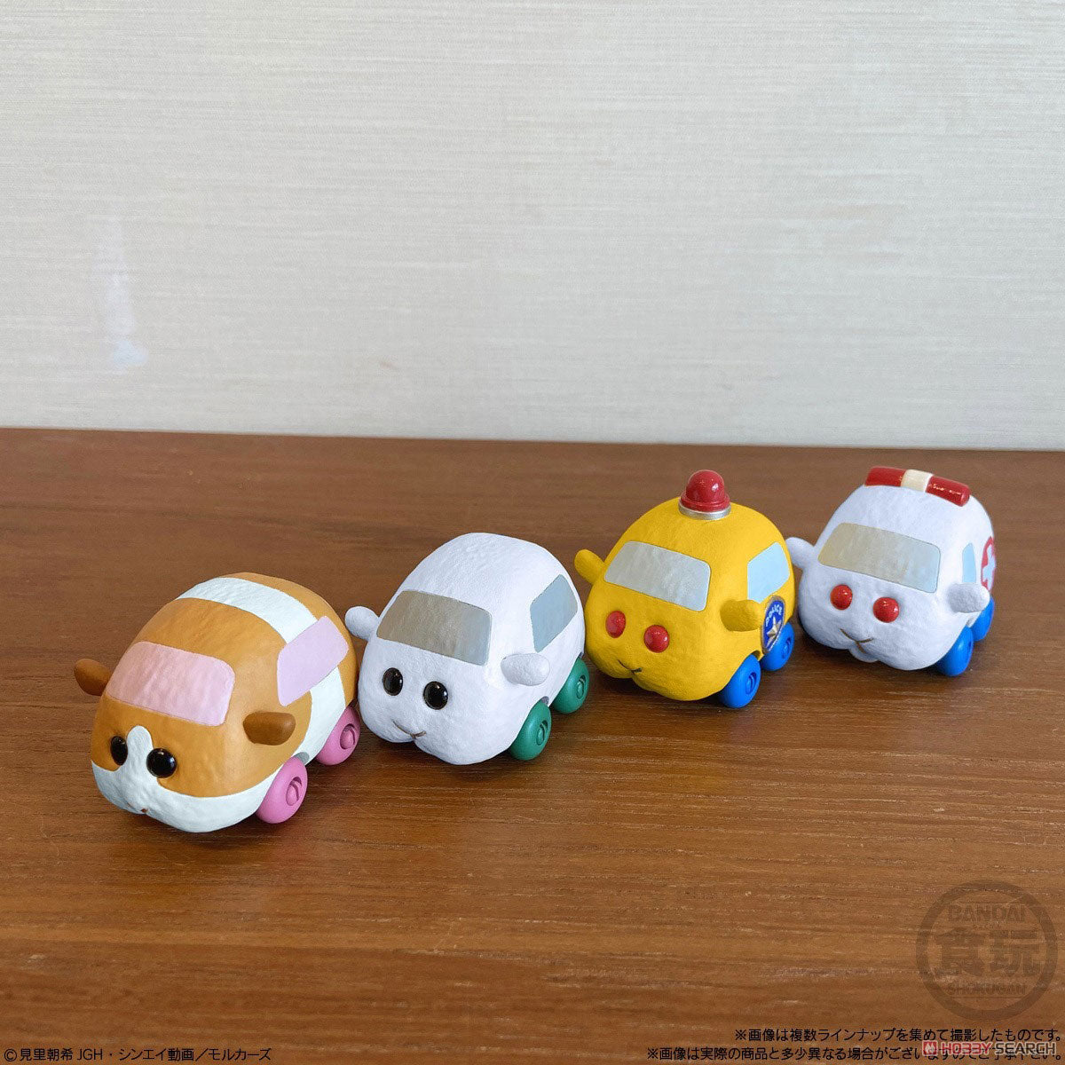 Pui Pui 天竺鼠車車 好朋友們公仔擺件 (全7種) 隨機 精品 Microworks Online Store