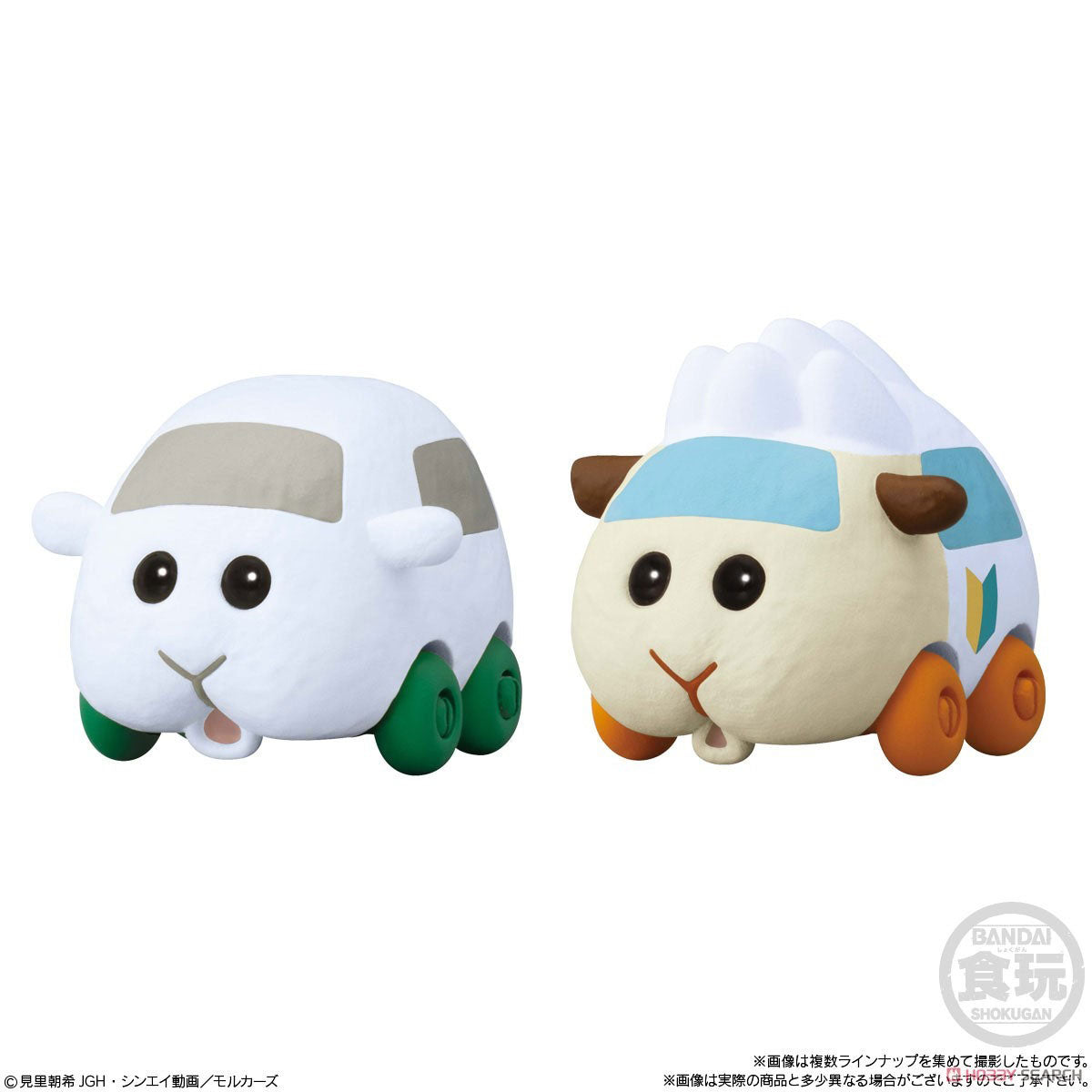 Pui Pui 天竺鼠車車 好朋友們公仔擺件 (全7種) 隨機 精品 Microworks Online Store