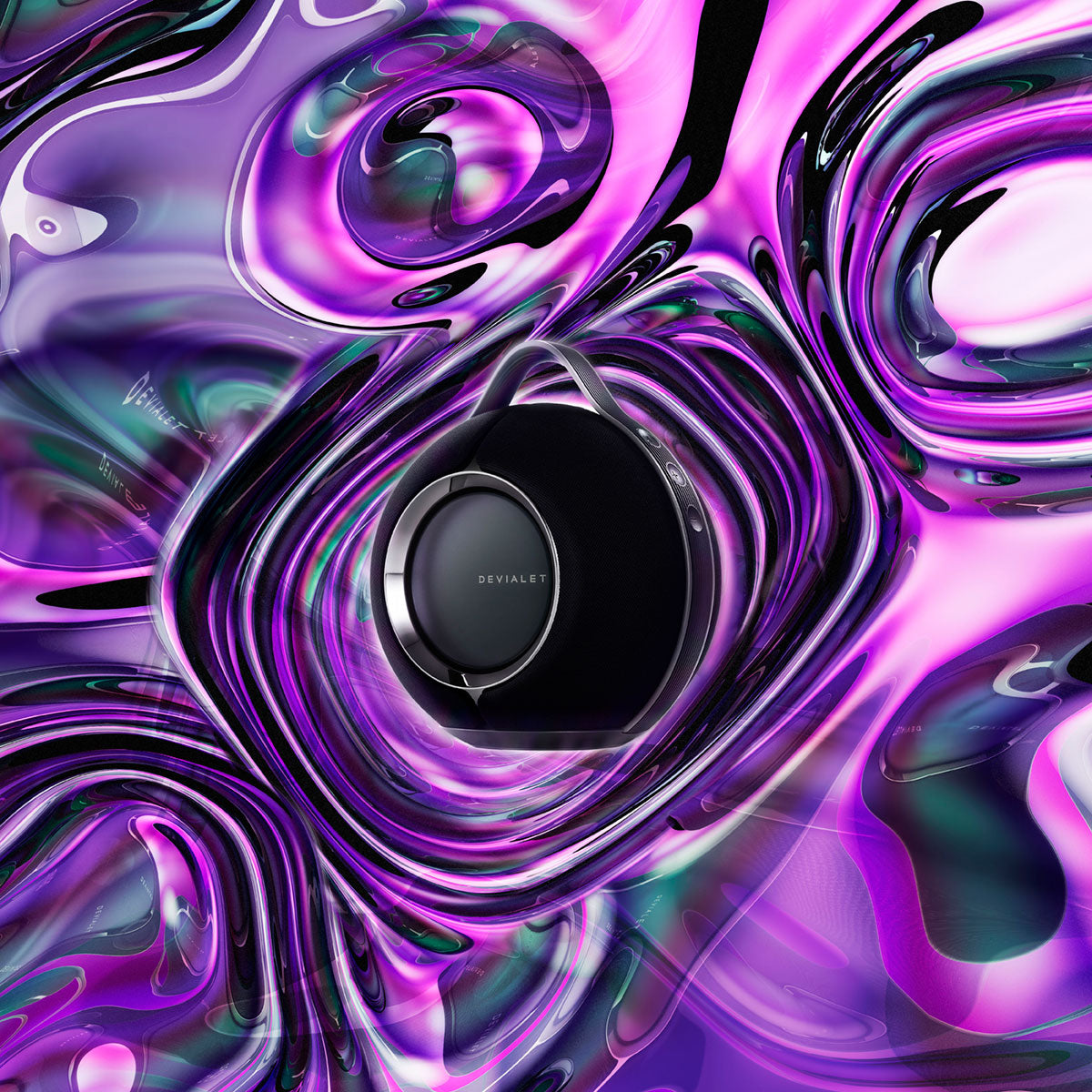 Devialet Mania Deep Black 音響 Microworks Online Store