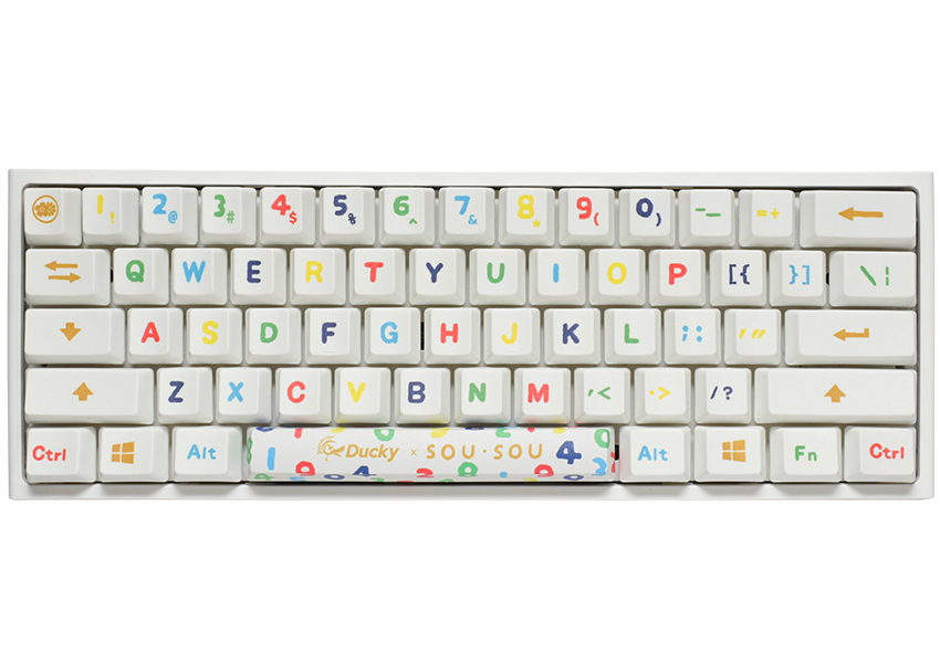 Ducky x SOU SOU One 2 Mini 61 keys 機械鍵盤 鍵盤及滑鼠 Microworks Online Store