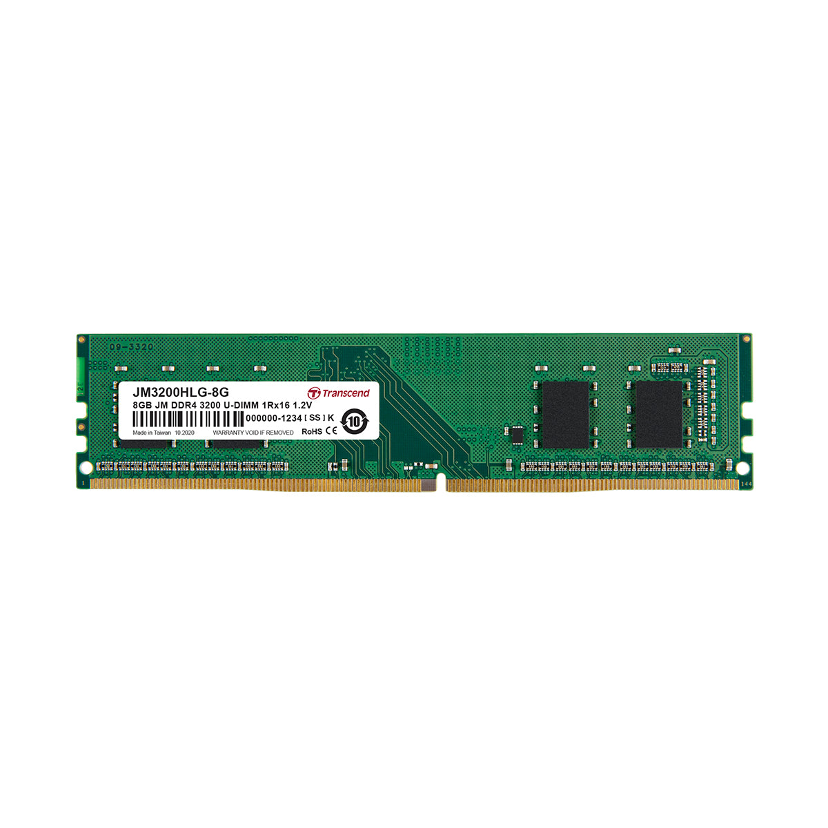Transcend (JetRam) DDR4-3200 桌上電腦記憶體 記憶體模組 Microworks Online Store