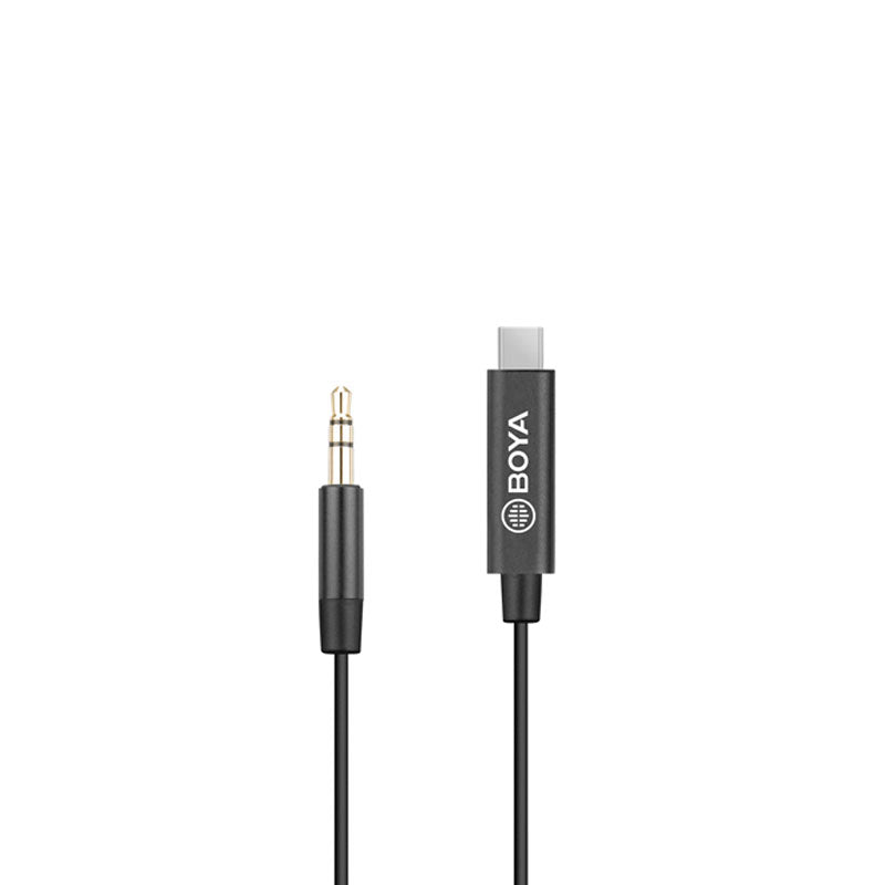 BOYA K2 音頻轉接線 (3.5mm TRS(公)轉USB Type-C) 咪高風配件 Microworks Online Store