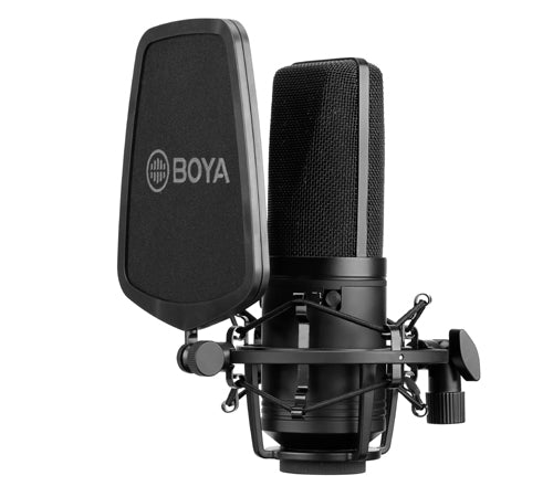 BOYA M1000 大振膜電容咪 (XLR) 立體聲咪高風 Microworks Online Store