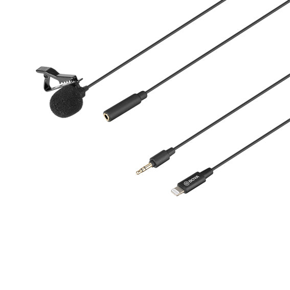 BOYA M2 全向型領夾式電容咪(Lightning) 手機/領夾咪高風 Microworks Online Store