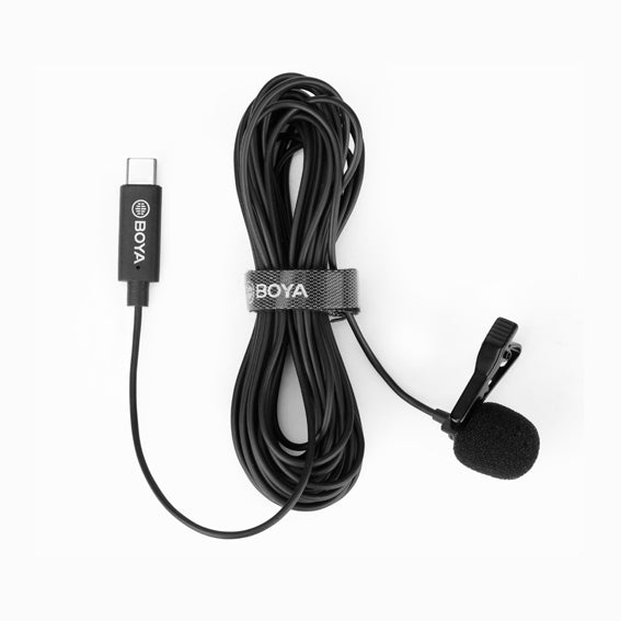 BOYA M3 全向型領夾式電容咪(USB Type-C) 手機/領夾咪高風 Microworks Online Store