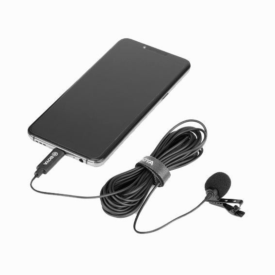 BOYA M3 全向型領夾式電容咪(USB Type-C) 手機/領夾咪高風 Microworks Online Store