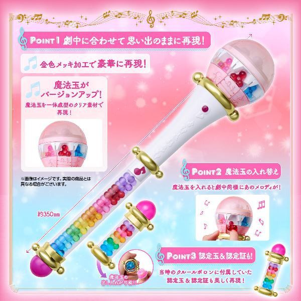 Bandai Candy Toy Special Memorize 小魔女DoReMi 魔法捧 克魯魯波隆