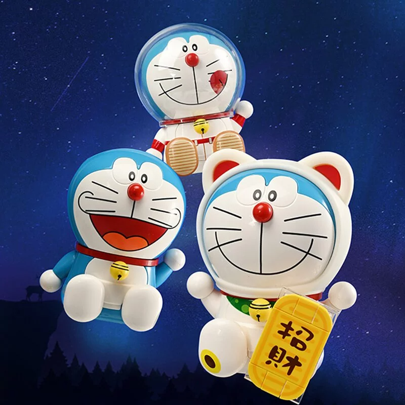 Qman Keeppley 多啦A夢 造型積木 積木玩具 Microworks Online Store