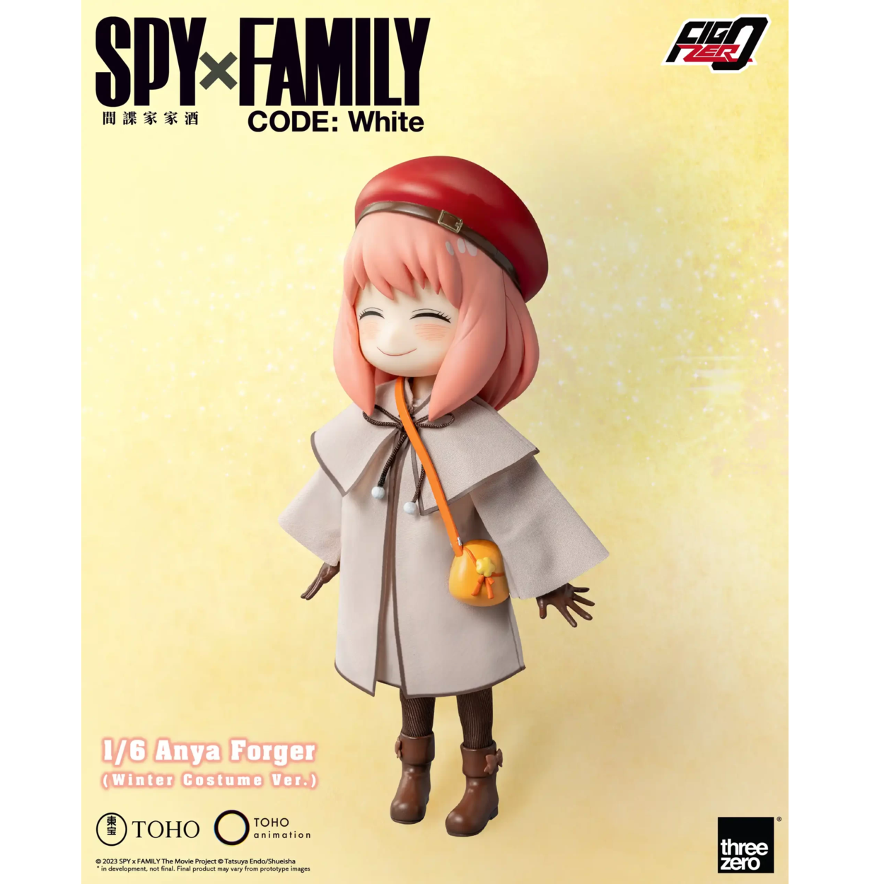 《預訂已截單》Threezero 《SPY×FAMILY CODE: White》FigZero 1/6 安妮亞·佛傑(冬季服裝版)《2024年第二季發售》