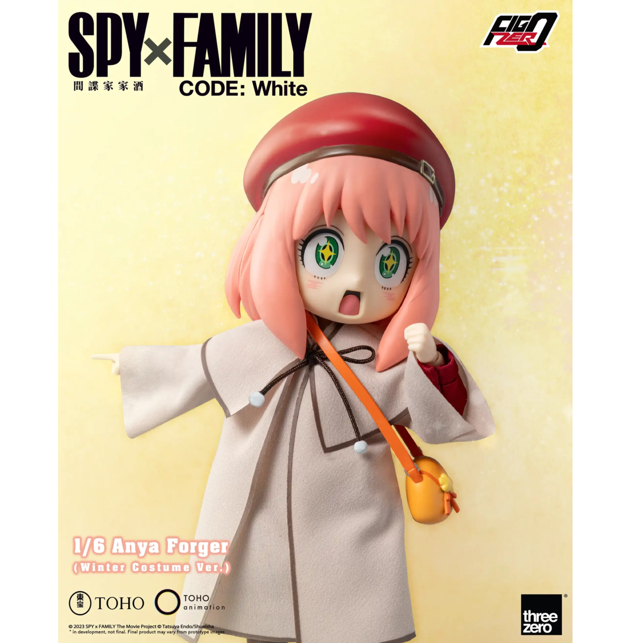 《預訂已截單》Threezero 《SPY×FAMILY CODE: White》FigZero 1/6 安妮亞·佛傑(冬季服裝版)《2024年第二季發售》