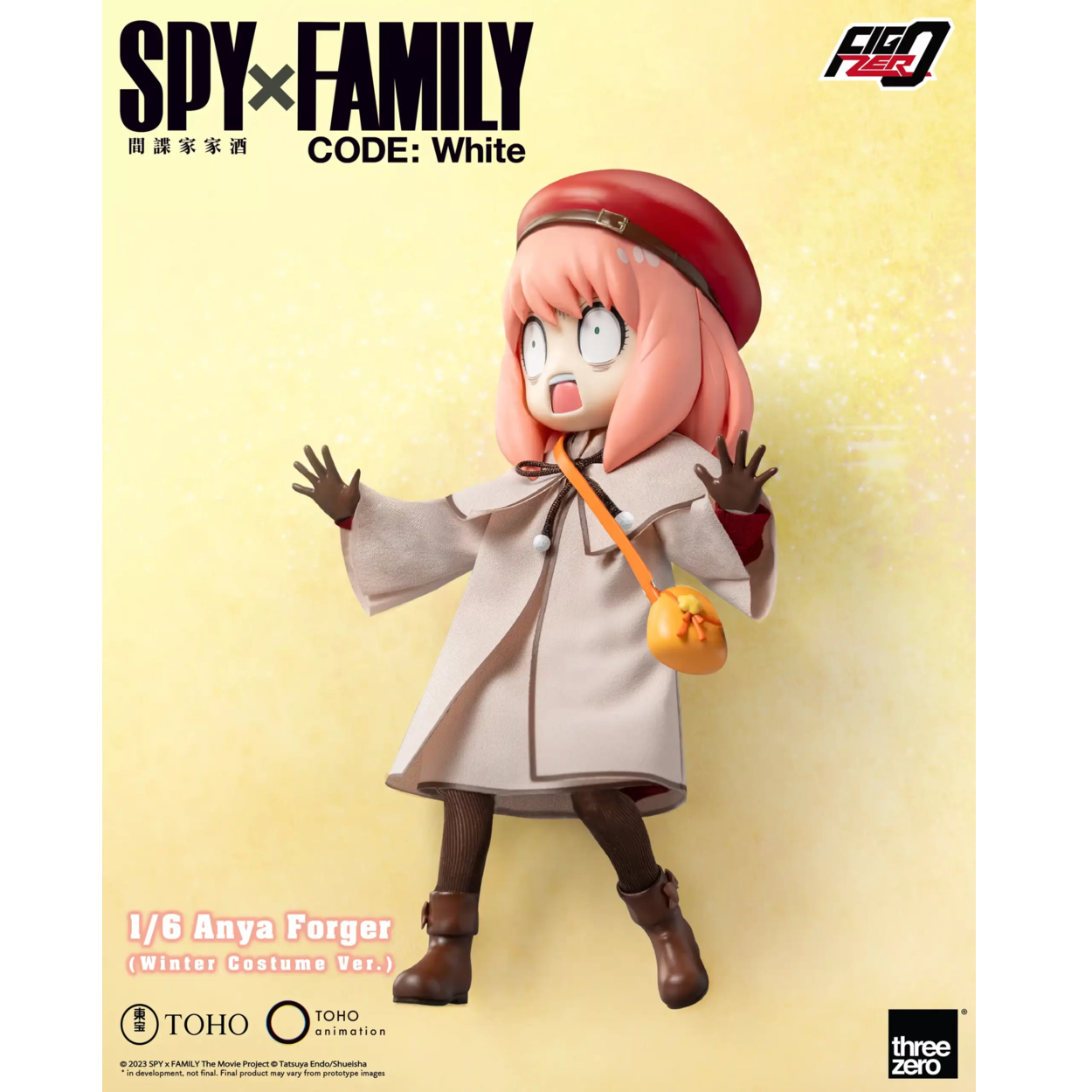 《預訂已截單》Threezero 《SPY×FAMILY CODE: White》FigZero 1/6 安妮亞·佛傑(冬季服裝版)《2024年第二季發售》