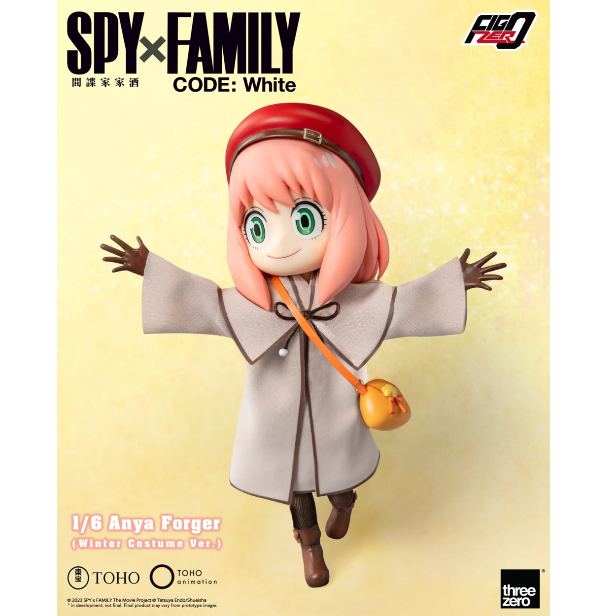 《預訂已截單》Threezero 《SPY×FAMILY CODE: White》FigZero 1/6 安妮亞·佛傑(冬季服裝版)《2024年第二季發售》