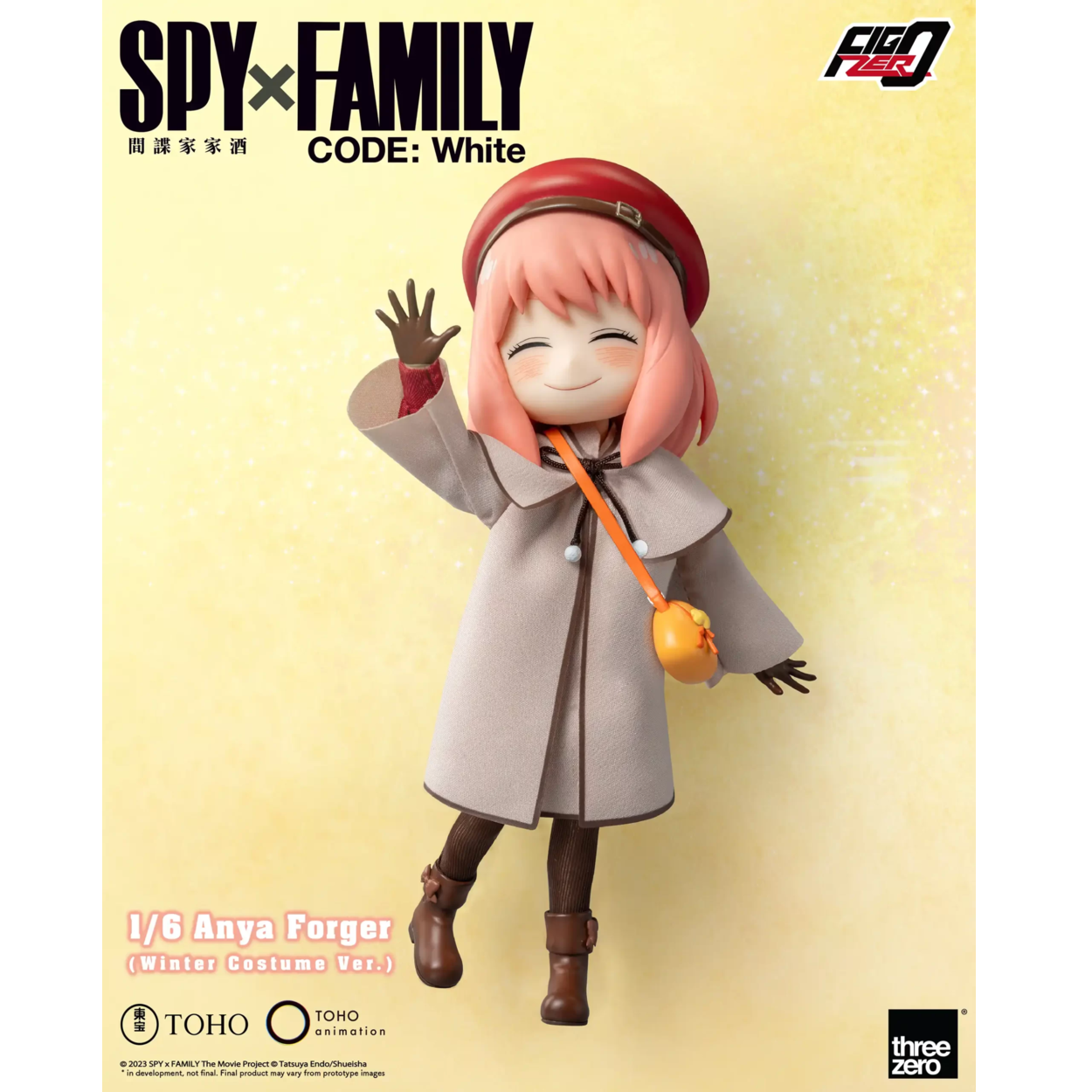 《預訂已截單》Threezero 《SPY×FAMILY CODE: White》FigZero 1/6 安妮亞·佛傑(冬季服裝版)《2024年第二季發售》