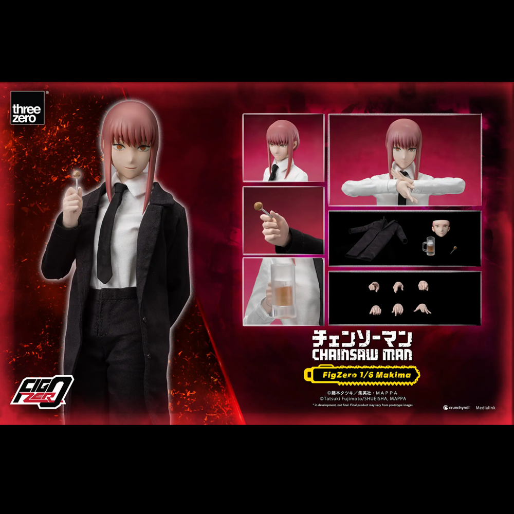 《預訂已截單》Threezero 《鏈鋸人》FigZero 16真紀真《2024年第2季發售》