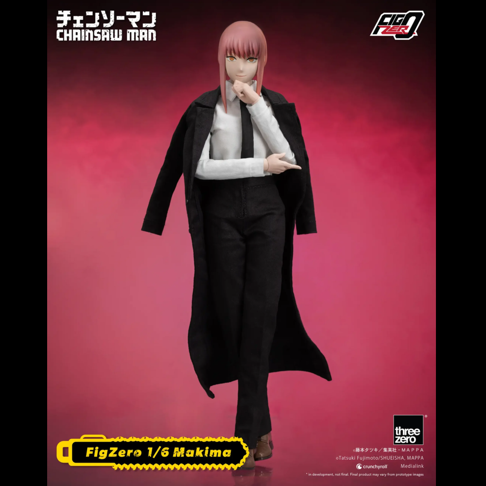 《預訂已截單》Threezero 《鏈鋸人》FigZero 16真紀真《2024年第2季發售》