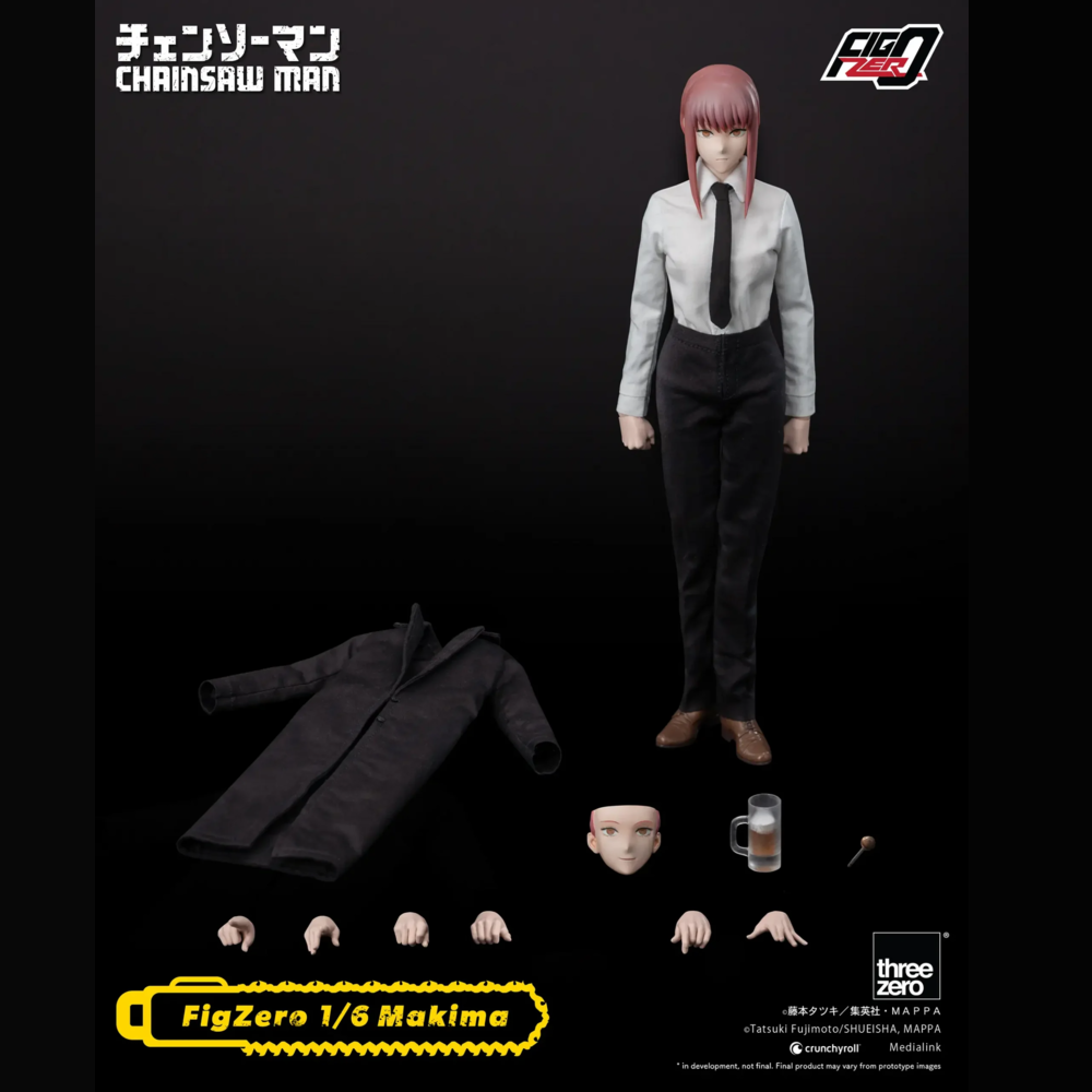 《預訂已截單》Threezero 《鏈鋸人》FigZero 16真紀真《2024年第2季發售》