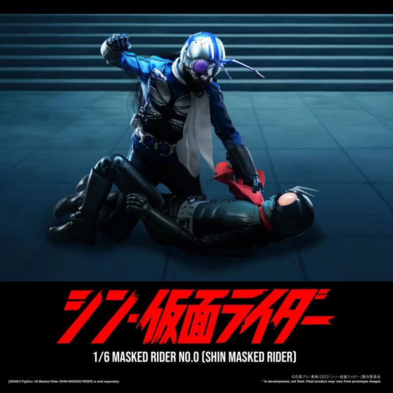 《預訂已截單》Threezero FigZero 1/6 幪面超人0號 (新·幪面超人)《2024年第2季發售》