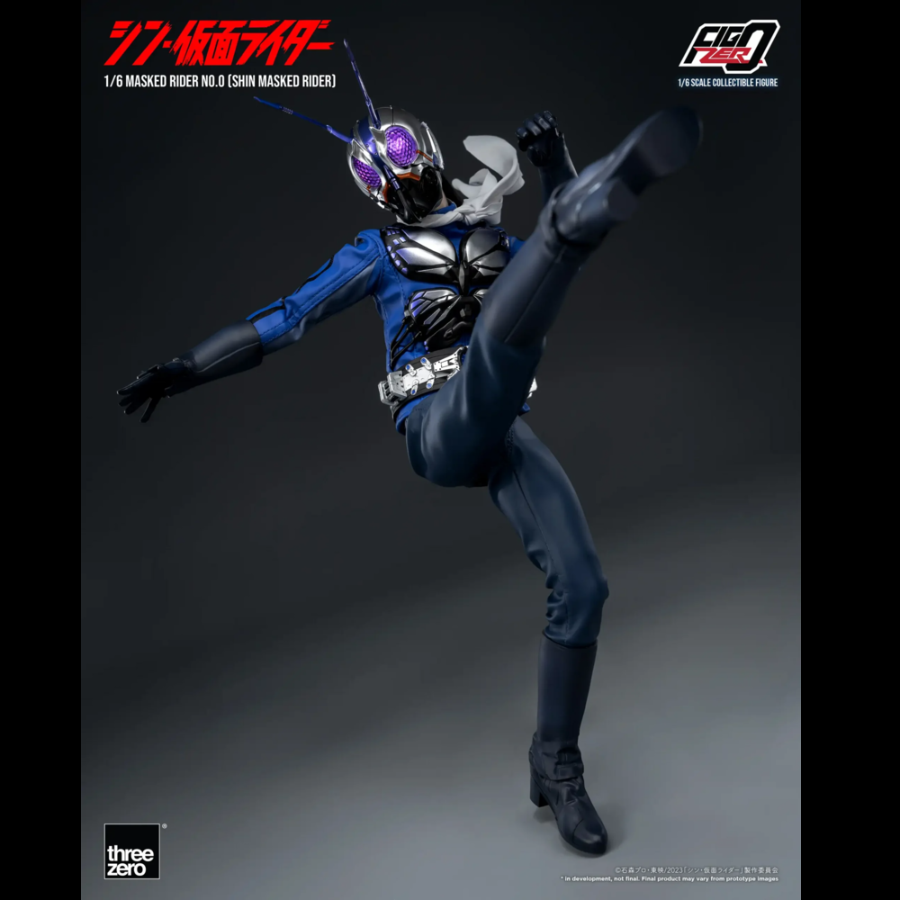 《預訂已截單》Threezero FigZero 1/6 幪面超人0號 (新·幪面超人)《2024年第2季發售》