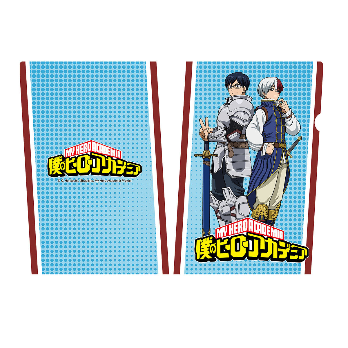 我的英雄學院 A4文件夾 4010 藍色 文具 Microworks Online Store