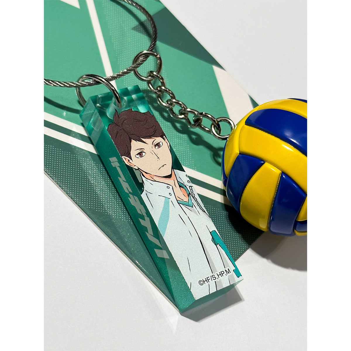 排球少年!! 角色阿加力匙扣 精品 Microworks Online Store