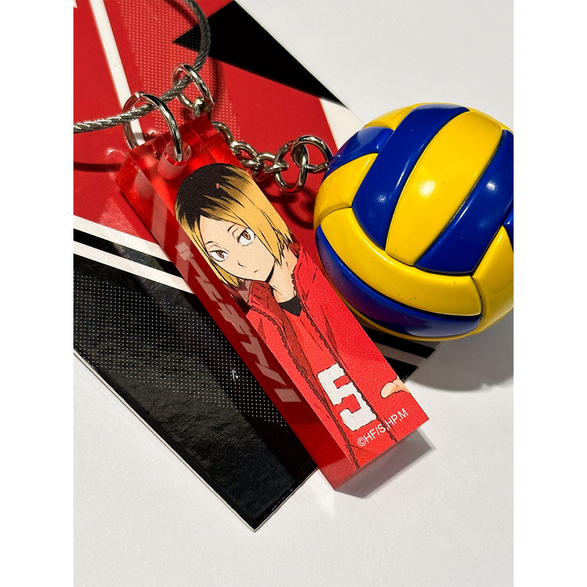 排球少年!! 角色阿加力匙扣 精品 Microworks Online Store