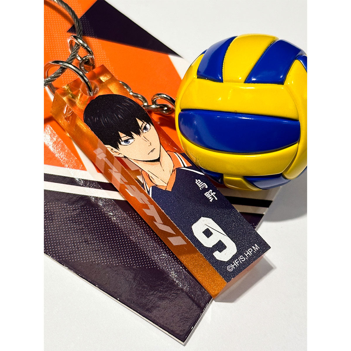 排球少年!! 角色阿加力匙扣 精品 Microworks Online Store