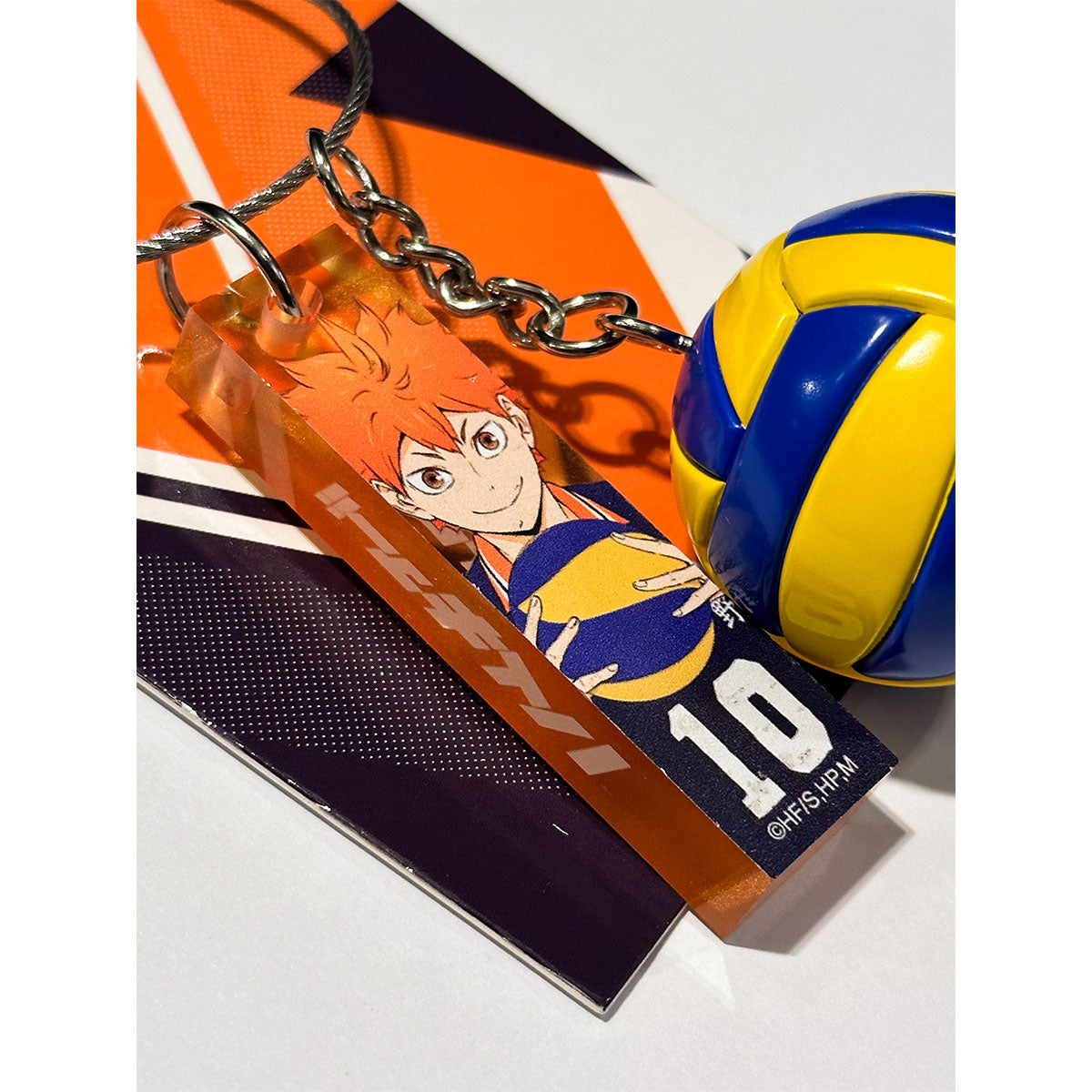 排球少年!! 角色阿加力匙扣 精品 Microworks Online Store