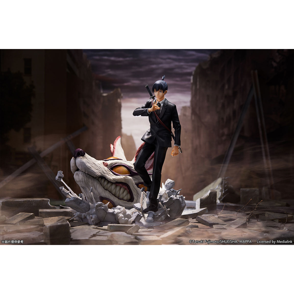 SHIBUYA SCRAMBLE FIGURE《鏈鋸人》早川秋 1/7 比例模型