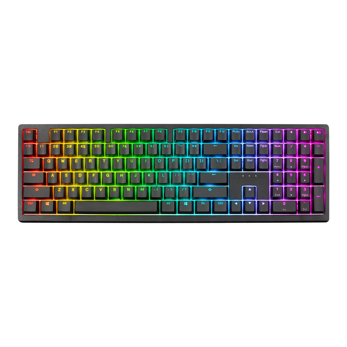 Ducky Zero 6108 Classic Black 2.4GHz/BT/Wired 108 keys RGB MX2A 黑色 無線機械鍵盤