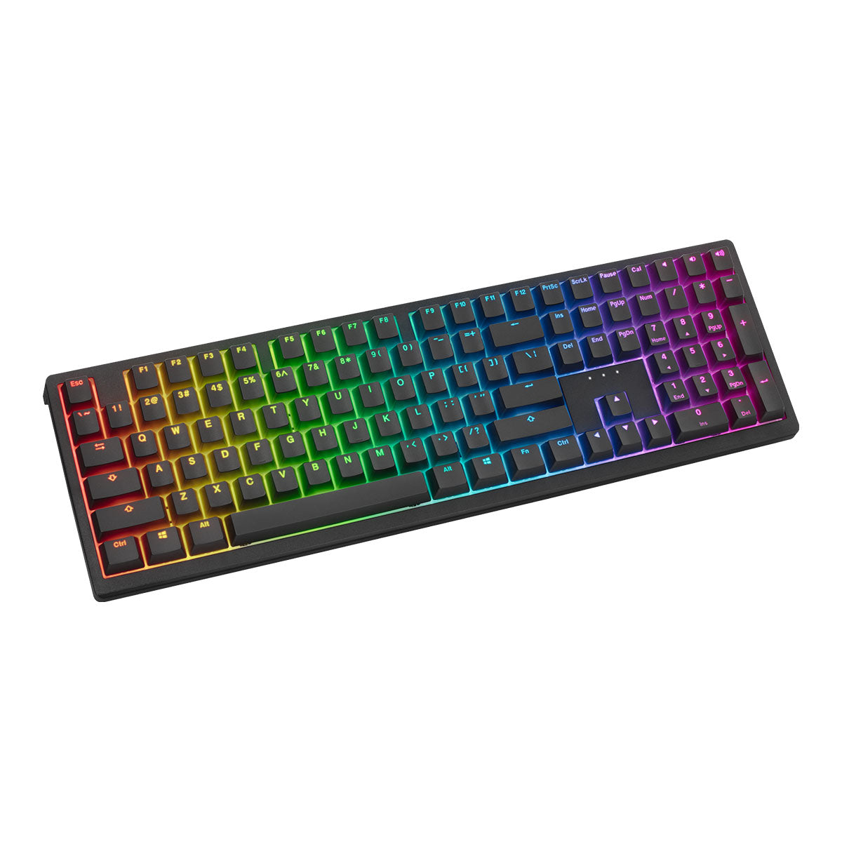 Ducky Zero 6108 Classic Black 2.4GHz/BT/Wired 108 keys RGB MX2A 黑色 無線機械鍵盤