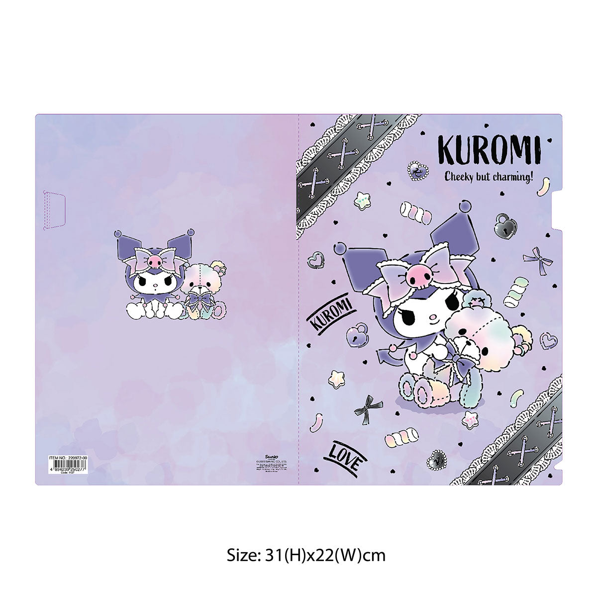 Kuromi A4文件夾