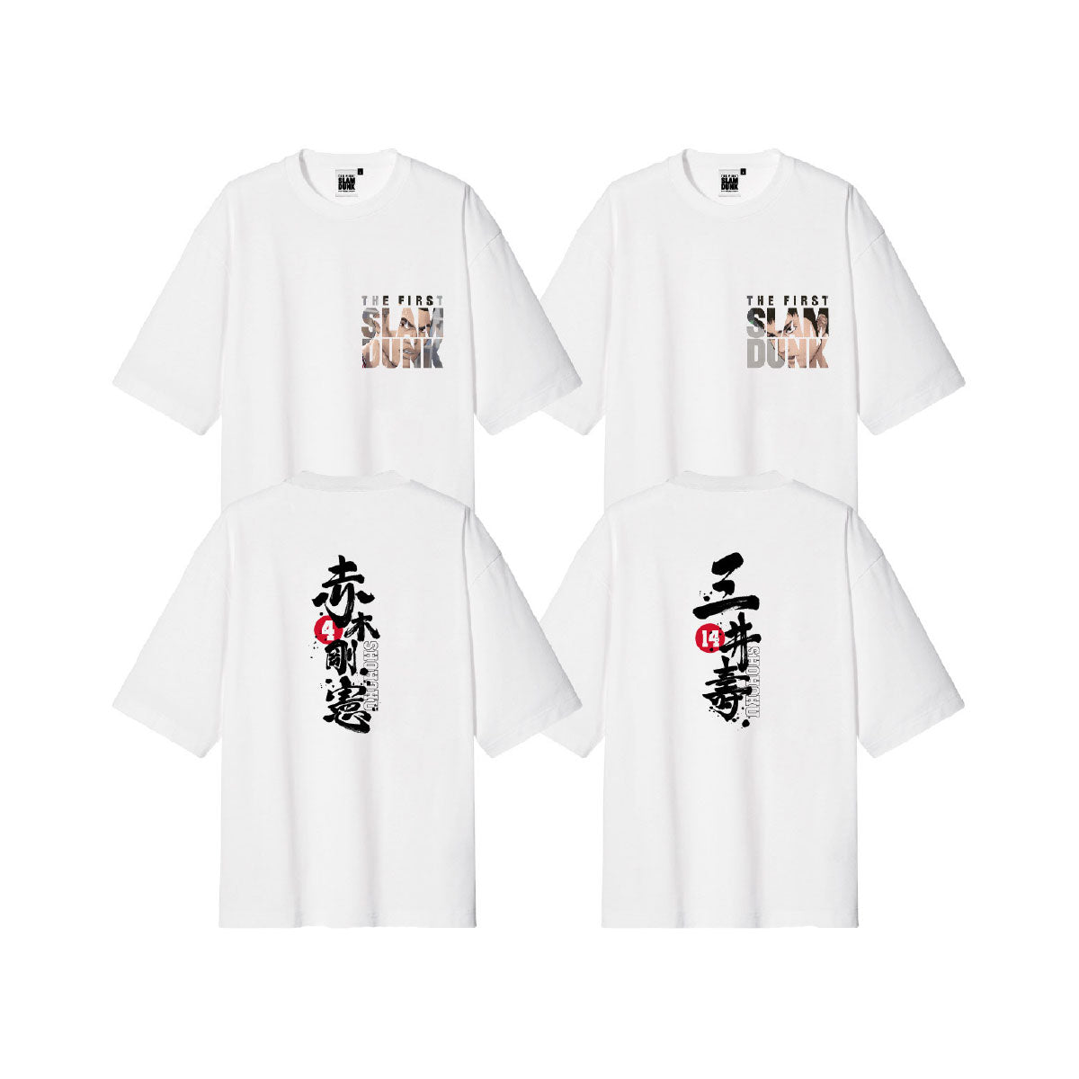 Slam Dunk 男兒當入樽 Oversized T-Shirt 角色