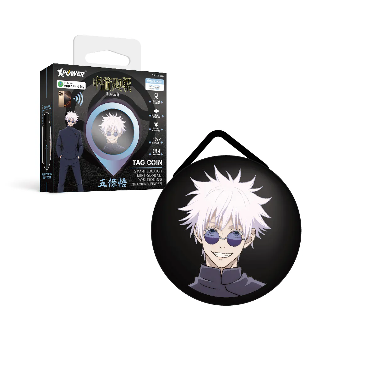 XPower《咒術迴戰》智能定位器TAG COIN TC1 