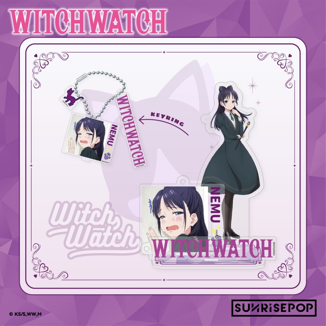 SUNRISEPOP [立牌]《WITCH WATCH 魔女守護者》宮尾音夢