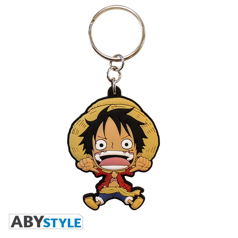 ONE PIECE 海賊王 PVC匙扣 路飛SD