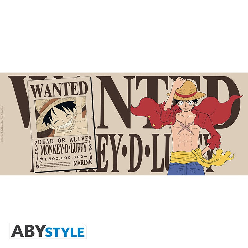 ONE PIECE 海賊王 馬克杯 460ml 路飛wanted