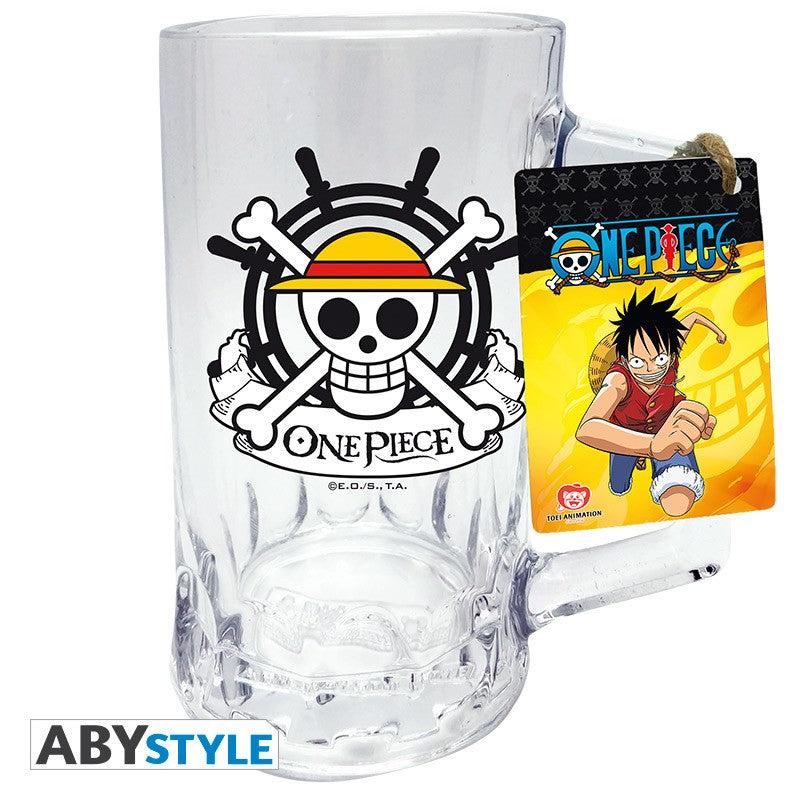 ONE PIECE 海賊王 啤酒杯 草帽一伙