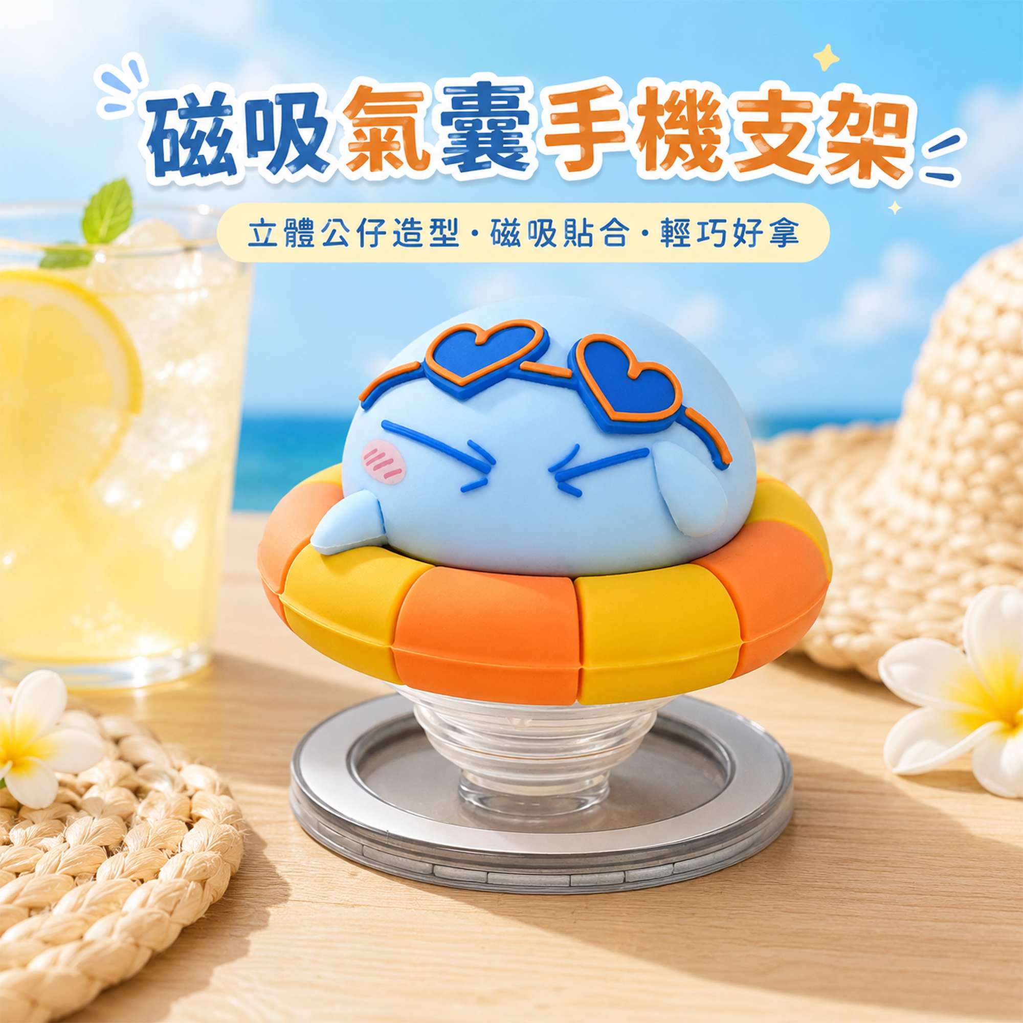 關於我轉生變成史萊姆這檔事 磁吸氣囊手機支架