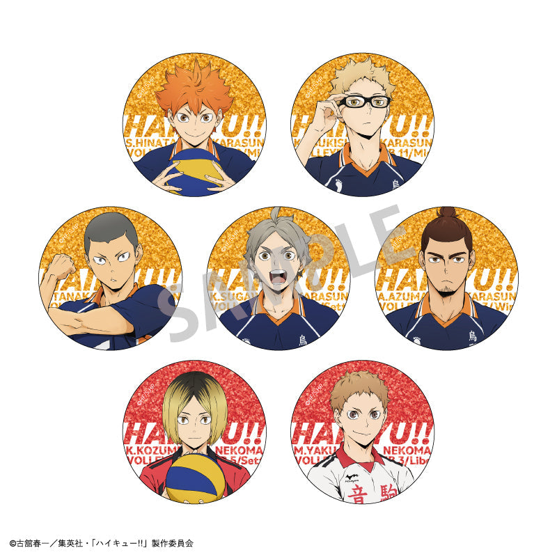 《 排球少年！！》盲抽碎閃襟章VOL.1 盲抽1個 共7款