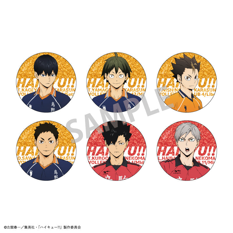 《 排球少年！！》盲抽碎閃襟章VOL.2 盲抽1個 共6款