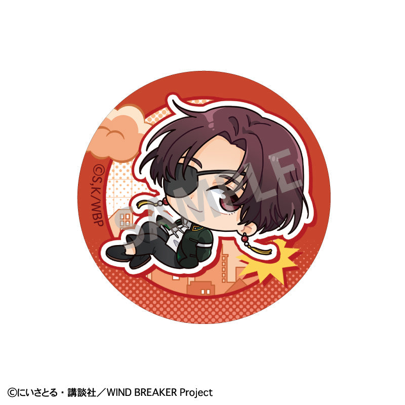 《WIND BREAKER 防風少年》飄浮風格盲抽襟章 多人 盲抽1個 共6款