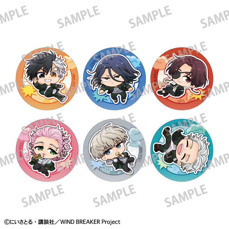 《WIND BREAKER 防風少年》飄浮風格盲抽襟章 多人 盲抽1個 共6款