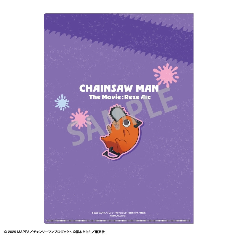 劇場版《鏈鋸人 Chainsaw Man》蕾潔篇 Q版造型A4單頁透明文件夾