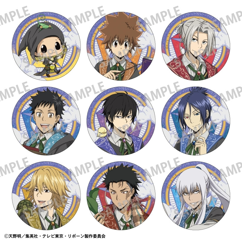 《家庭教師Hitman Reborn!》閃亮襟章 學院的研究者ver. 盲抽1個(共9款)
