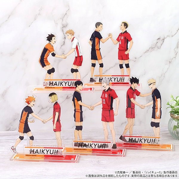 排球少年！！ 壓克力立牌座 影山飛雄 灰羽列夫 日版
