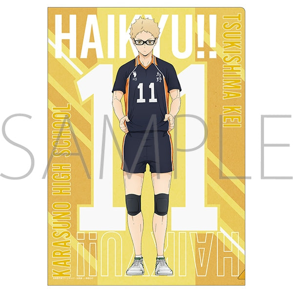 TOHO《排球少年！！》背號系列 透明文件夾