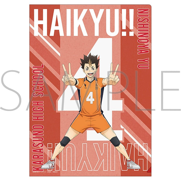 TOHO《排球少年！！》背號系列 透明文件夾
