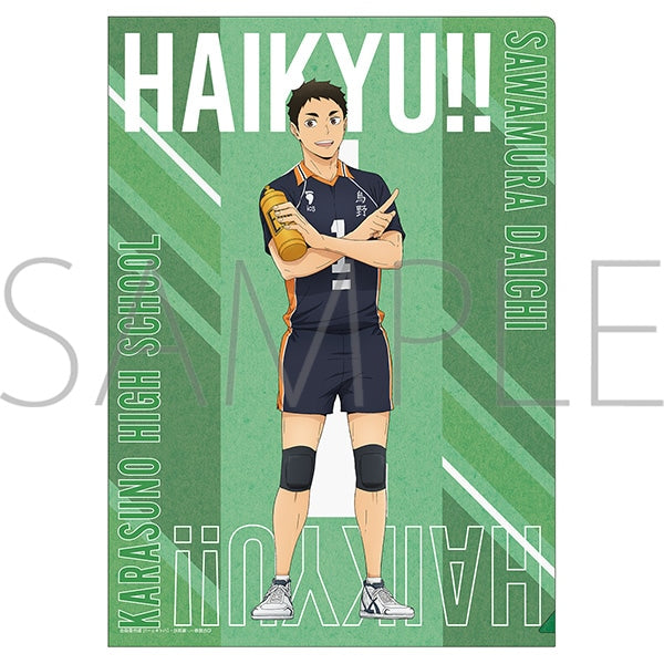 TOHO《排球少年！！》背號系列 透明文件夾